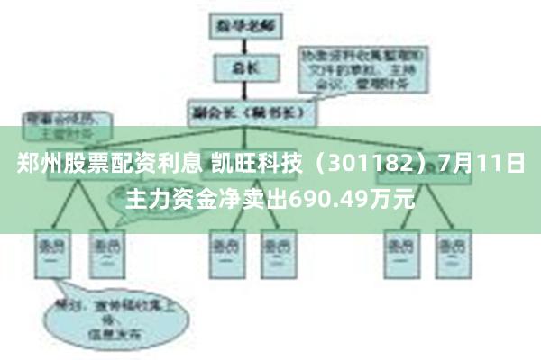 郑州股票配资利息 凯旺科技（301182）7月11日主力资金净卖出690.49万元