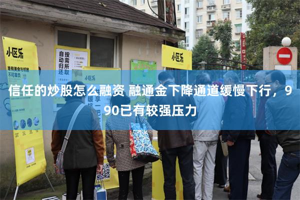 信任的炒股怎么融资 融通金下降通道缓慢下行，990已有较强压力