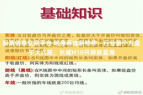 股票信息交易平台 哈弗再造新物种：行业首个方盒子大六座，长城H10开辟新蓝海