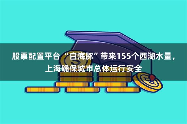 股票配置平台 “白海豚”带来155个西湖水量，上海确保城市总体运行安全